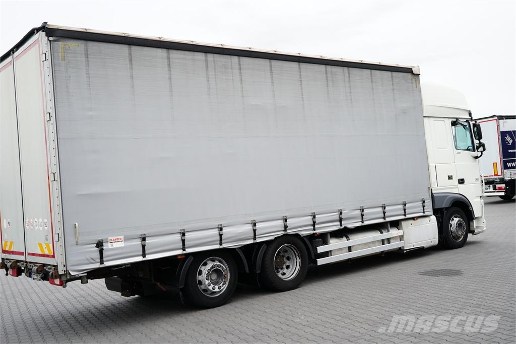 DAF XF / 460 / ACC / E 6 / SSC / FIRANKA / 19 PALET /  Camiones de caja de lona