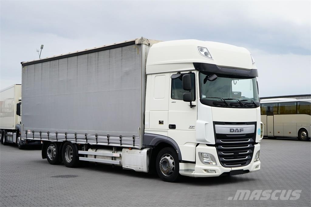 DAF XF / 460 / ACC / E 6 / SSC / FIRANKA / 19 PALET /  Camiones de caja de lona