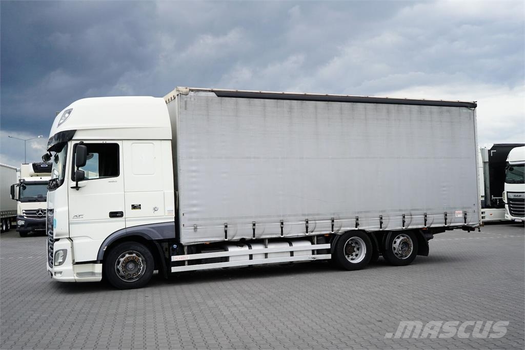 DAF XF / 460 / ACC / E 6 / SSC / FIRANKA / 19 PALET /  Camiones de caja de lona