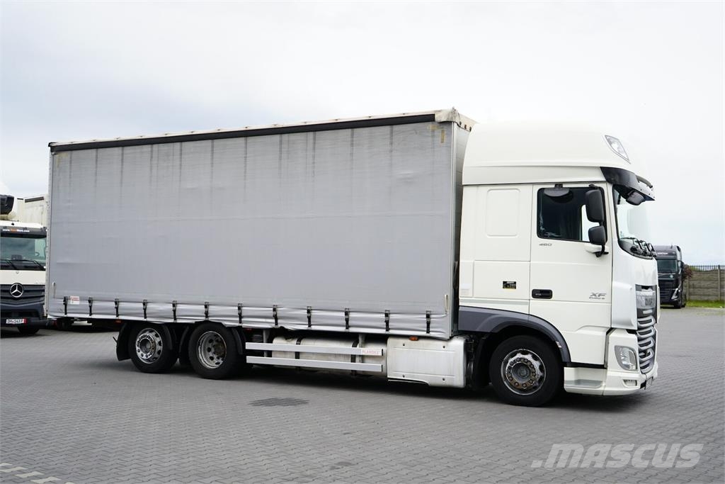 DAF XF / 460 / ACC / E 6 / SSC / FIRANKA / 19 PALET /  Camiones de caja de lona
