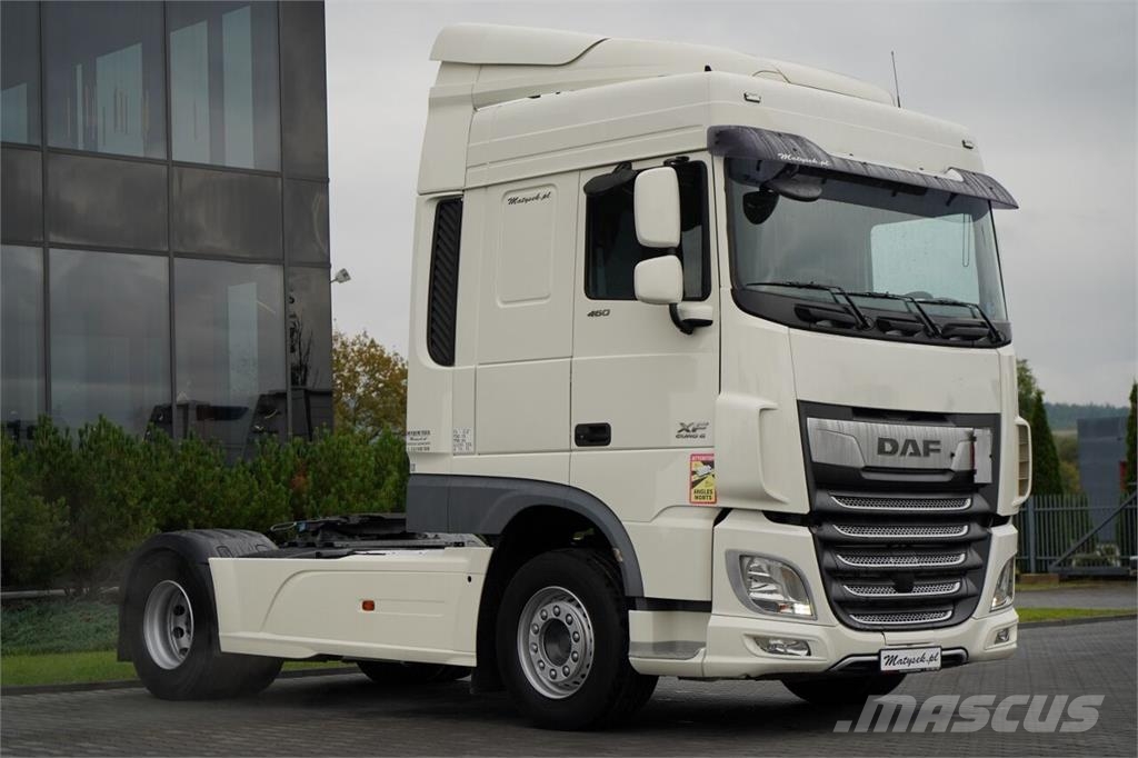 DAF XF 460 / SPACE CAB / EURO 6 Nyergesvontatók