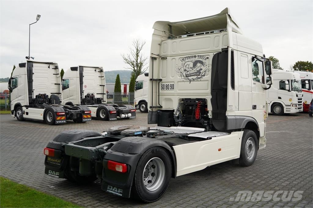 DAF XF 460 / SPACE CAB / EURO 6 Nyergesvontatók