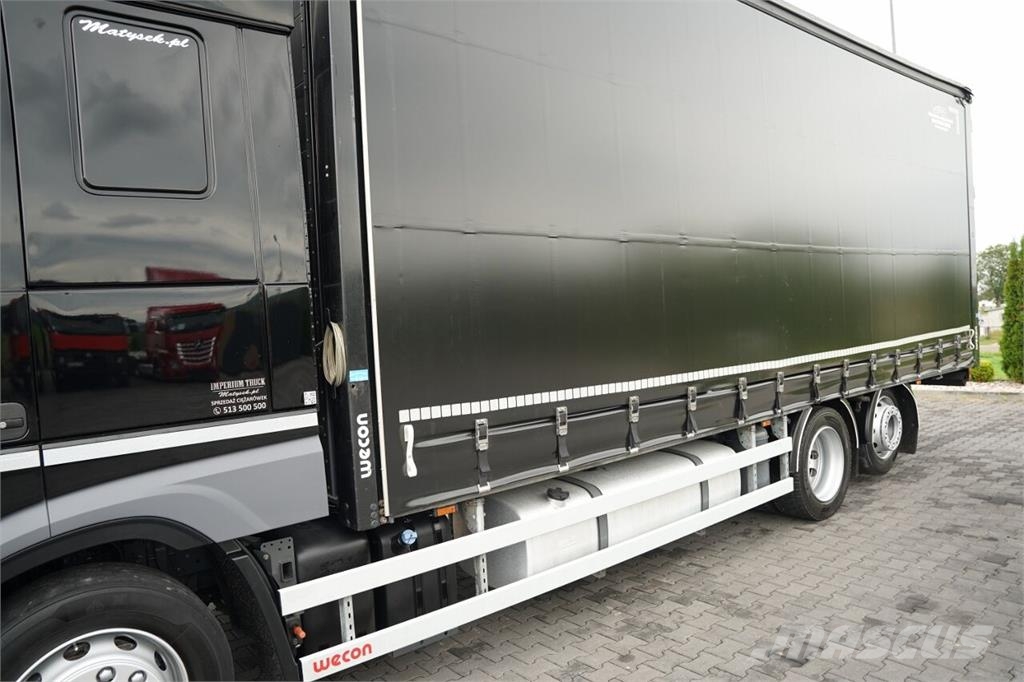 DAF XF 480 Priekabos su tentu
