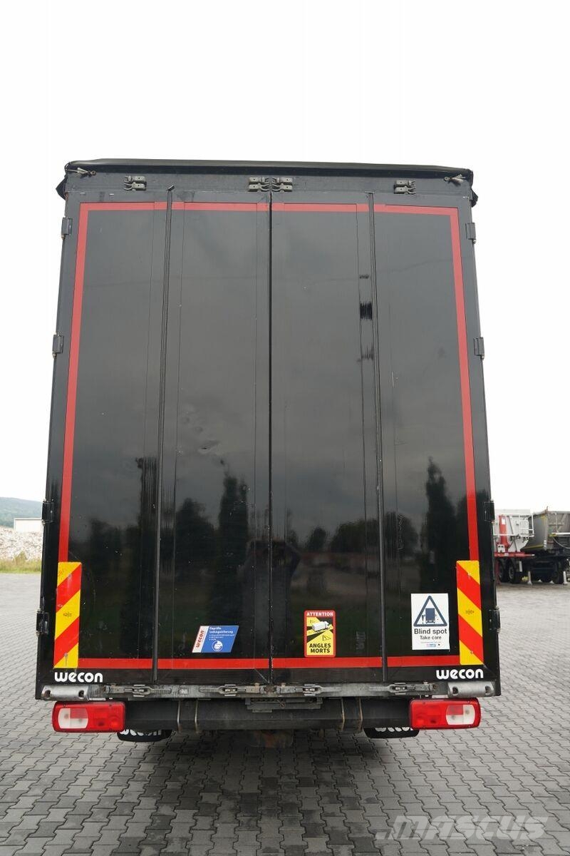 DAF XF 480 Priekabos su tentu