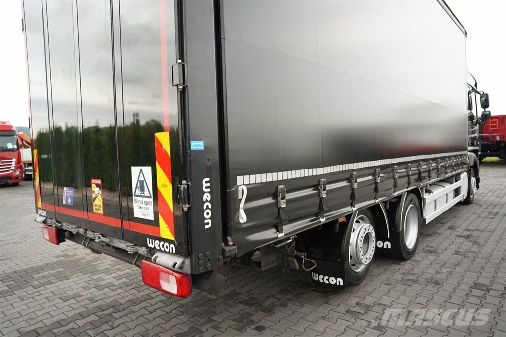 DAF XF 480 Priekabos su tentu