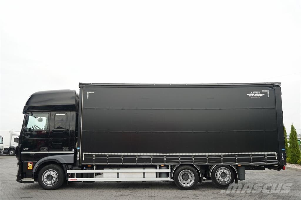 DAF XF 480 Priekabos su tentu