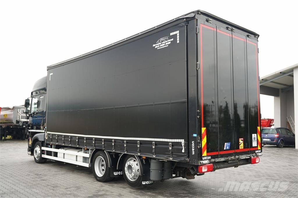 DAF XF 480 Priekabos su tentu