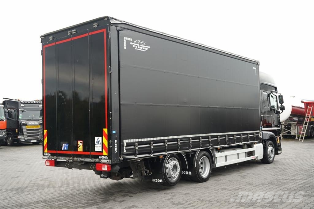 DAF XF 480 Priekabos su tentu