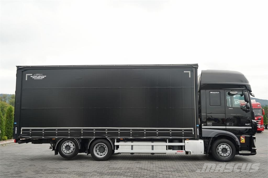DAF XF 480 Priekabos su tentu