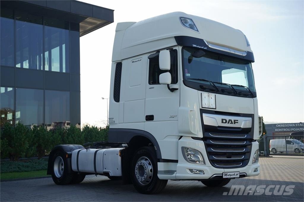 DAF XF 480 中古トラクターヘッド | トレーラーヘッド