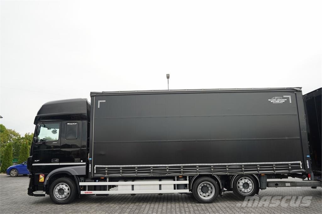 DAF XF 480 / 6X2 / ZESTAW TANDEM 120 M3 / PRZEJAZDOWY  Tents