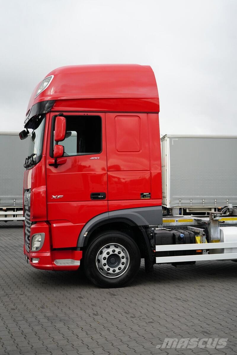 DAF XF / 480 / ACC / EURO 6 / SSC / BDF / 7.15 , 7.45 Chassis en ophanging