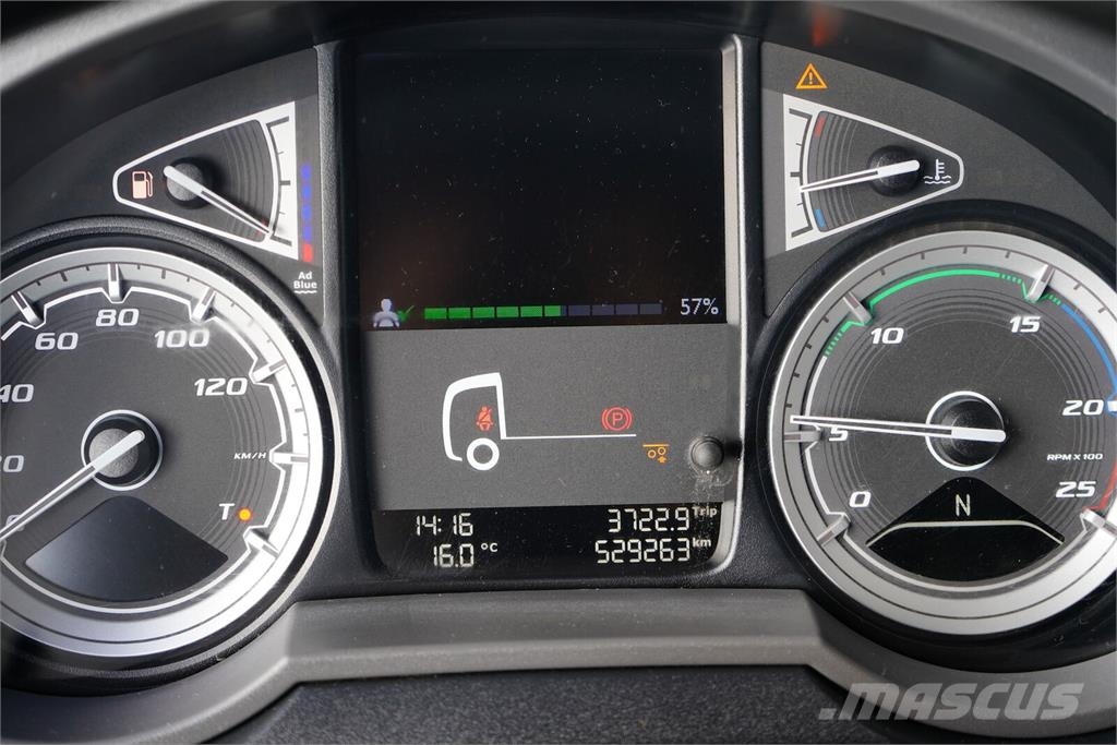 DAF XF / 480 / ACC / EURO 6 / SSC / ZESTAW MEGA BDF / Alváz és felfüggesztés