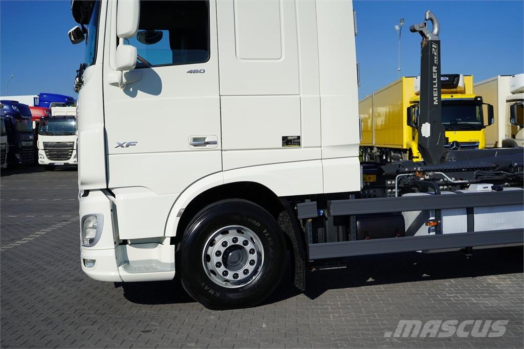 DAF XF / 480 / ACC / 6 X 2 / E 6 / SUPER SPACE CAB / H Camion ampliroll