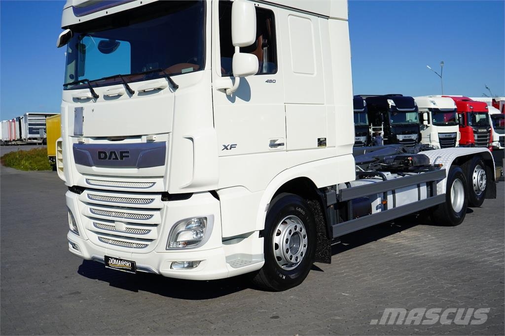 DAF XF / 480 / ACC / 6 X 2 / E 6 / SUPER SPACE CAB / H Camion ampliroll