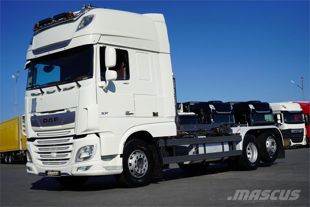 DAF XF / 480 / ACC / 6 X 2 / E 6 / SUPER SPACE CAB / H Camion ampliroll