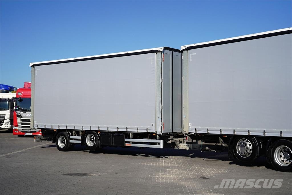 DAF XF / 480 / ACC / E 6 / ZESTAW PRZEJAZDOWY 120 M3 / Kamioni sa ceradom