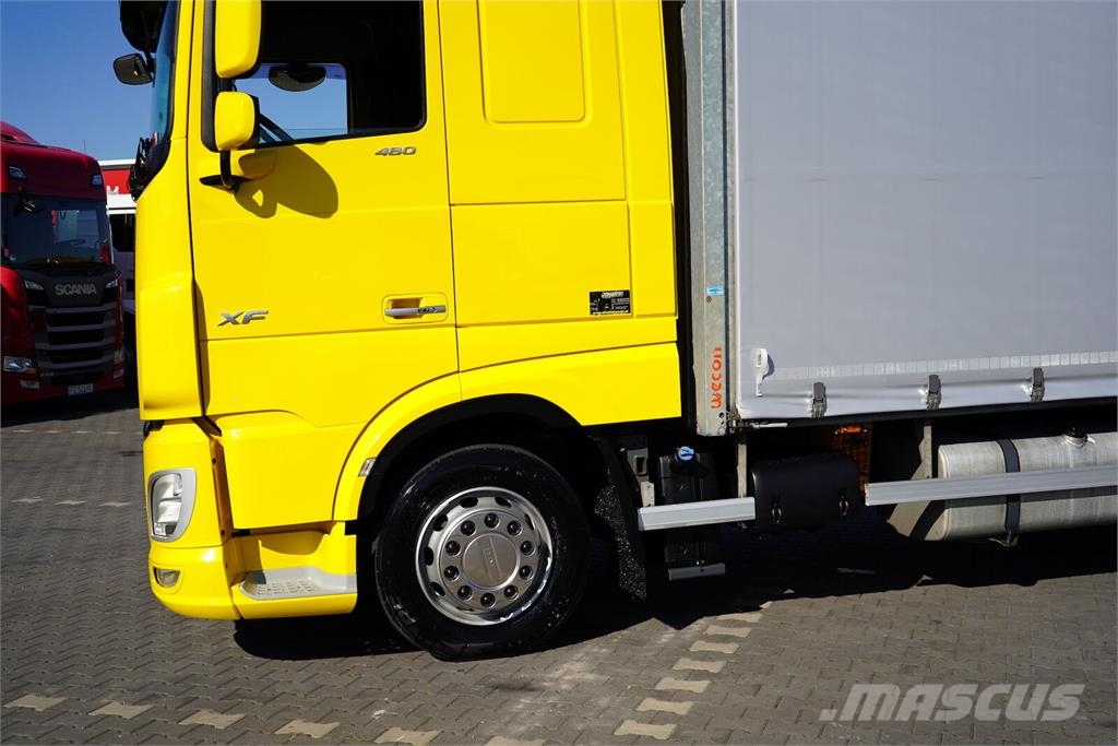 DAF XF / 480 / ACC / E 6 / ZESTAW PRZEJAZDOWY 120 M3 / Kamioni sa ceradom