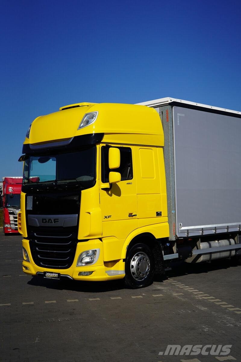 DAF XF / 480 / ACC / E 6 / ZESTAW PRZEJAZDOWY 120 M3 / Kamioni sa ceradom