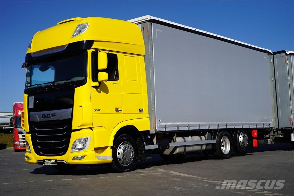 DAF XF / 480 / ACC / E 6 / ZESTAW PRZEJAZDOWY 120 M3 / Kamioni sa ceradom