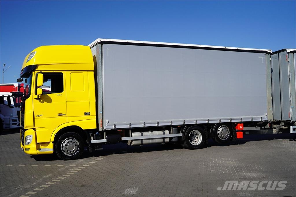 DAF XF / 480 / ACC / E 6 / ZESTAW PRZEJAZDOWY 120 M3 / Kamioni sa ceradom