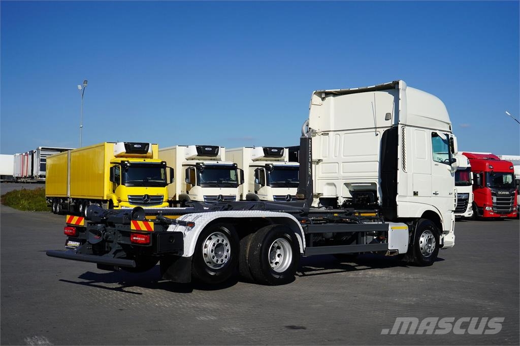 DAF XF / 480 / ACC / 6 X 2 / E 6 / SUPER SPACE CAB / H Camion ampliroll