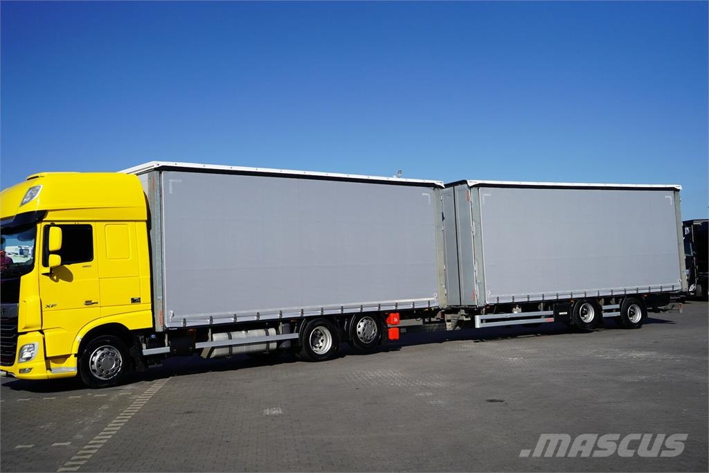 DAF XF / 480 / ACC / E 6 / ZESTAW PRZEJAZDOWY 120 M3 / Kamioni sa ceradom