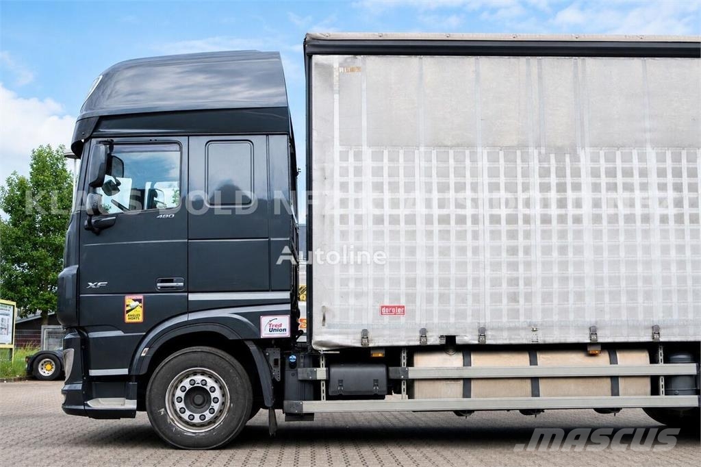 DAF XF 480 Curtainsider Truck / Retarder / Parking Coo Kapellbil