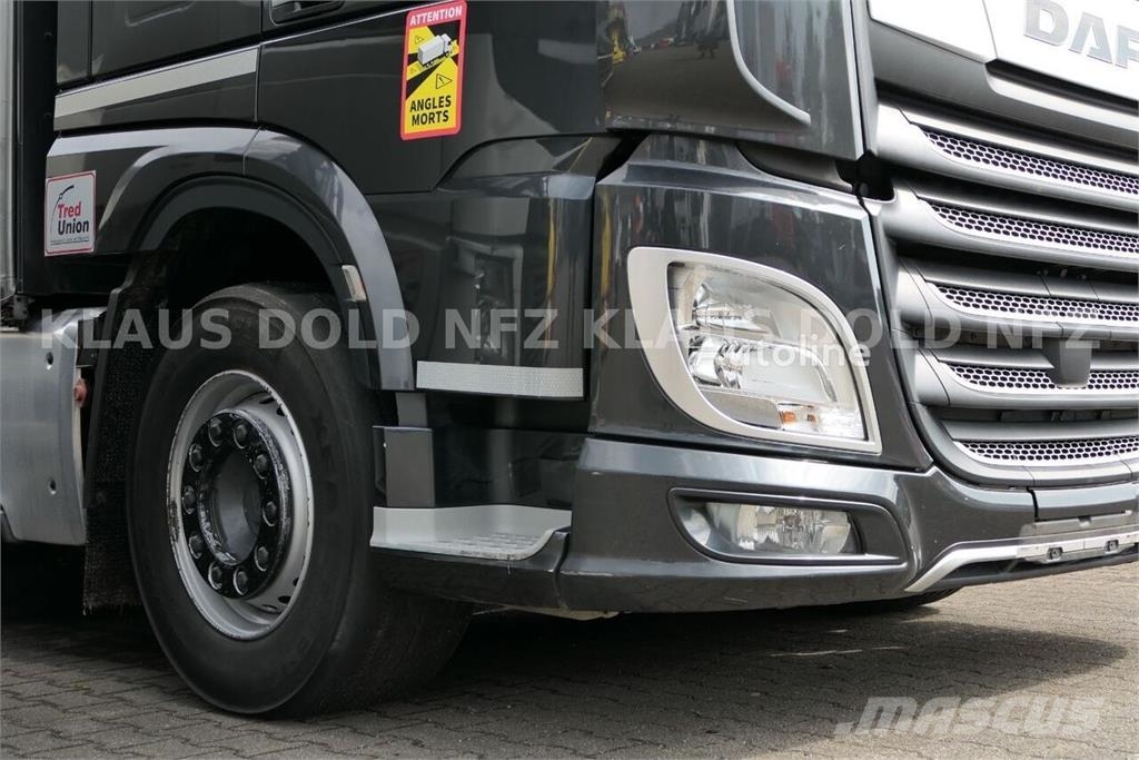 DAF XF 480 Curtainsider Truck + Curtainsider Trailer Kapellbil