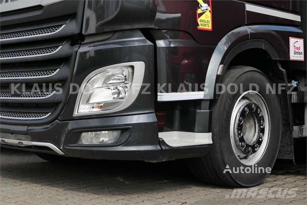 DAF XF 480 Curtainsider Truck + Curtainsider Trailer Kapellbil