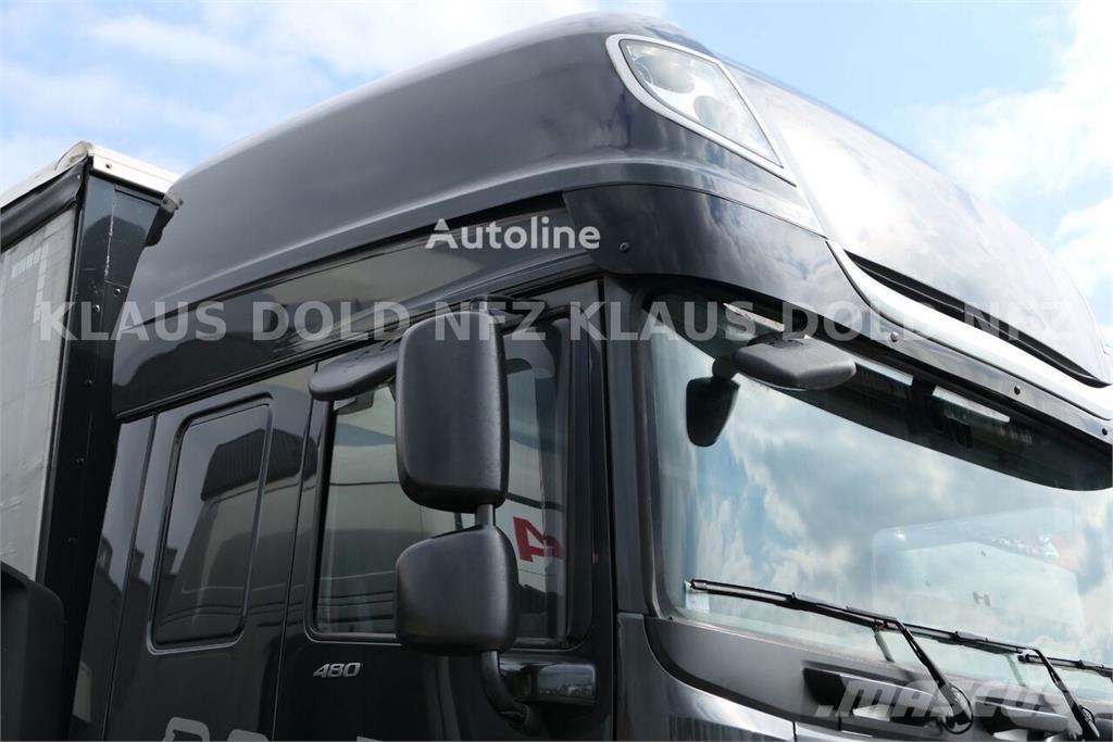 DAF XF 480 Curtainsider Truck + Curtainsider Trailer Kapellbil