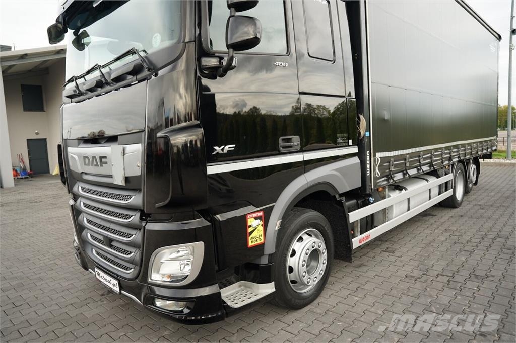 DAF XF 480 / SOLÓWKA - 7,7 M / 6X2 / I-PARK COOL / OŚ Tents