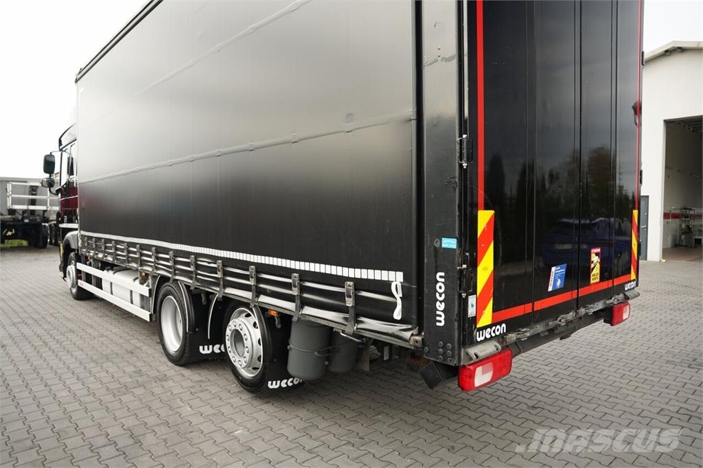 DAF XF 480 / SOLÓWKA - 7,7 M / 6X2 / I-PARK COOL / OŚ Tents
