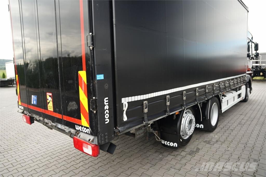 DAF XF 480 / SOLÓWKA - 7,7 M / 6X2 / I-PARK COOL / OŚ Tents