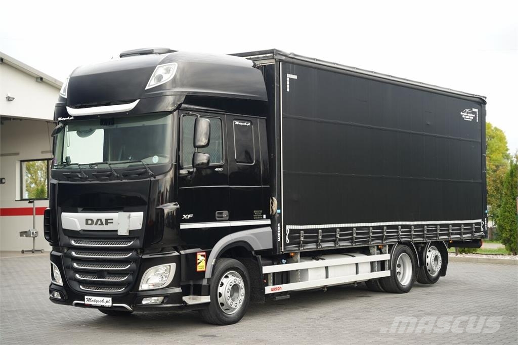 DAF XF 480 / SOLÓWKA - 7,7 M / 6X2 / I-PARK COOL / OŚ Tents