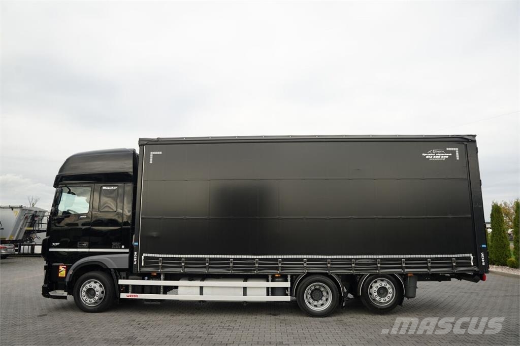 DAF XF 480 / SOLÓWKA - 7,7 M / 6X2 / I-PARK COOL / OŚ Tents