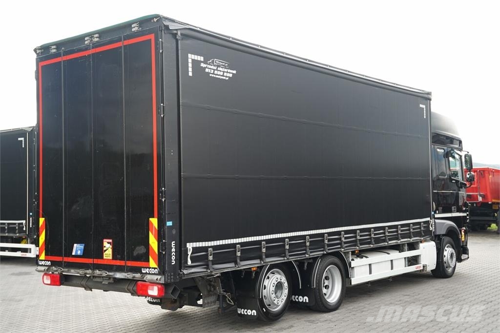 DAF XF 480 / SOLÓWKA - 7,7 M / 6X2 / I-PARK COOL / OŚ Tents