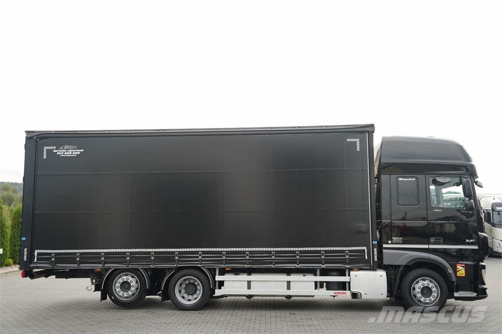 DAF XF 480 / SOLÓWKA - 7,7 M / 6X2 / I-PARK COOL / OŚ Tents