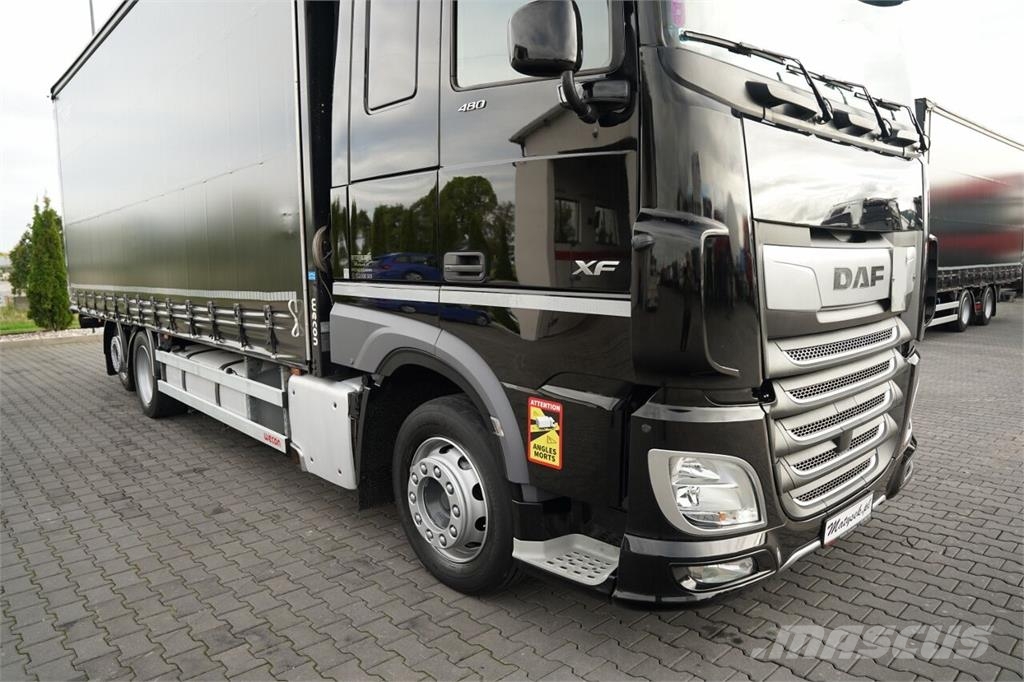 DAF XF 480 / SOLÓWKA - 7,7 M / 6X2 / I-PARK COOL / OŚ Tents