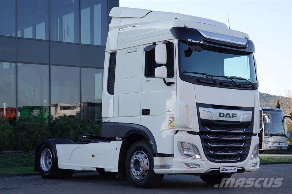 DAF XF 480 / SPACE CAB / RETARDER / I-PARK COOL / EUR 트랙터 유닛