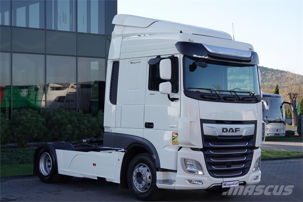 DAF XF 480 / SPACE CAB / RETARDER / I-PARK COOL / EUR 트랙터 유닛
