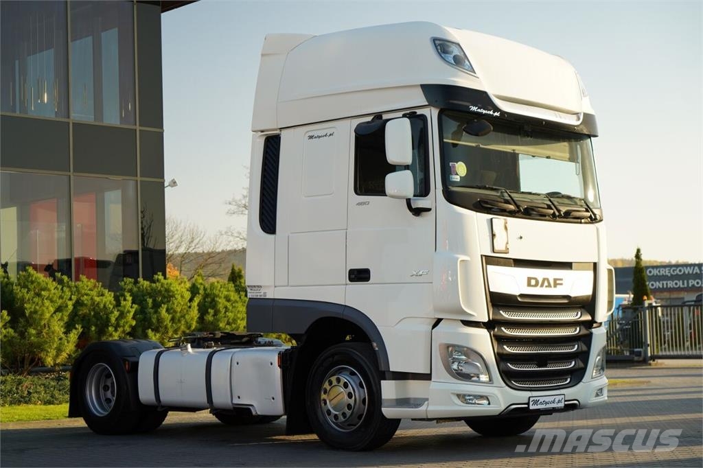 DAF XF 480 / SSC / OPONY 100% / BAK 1 435 L / EURO 6 وحدات الجر