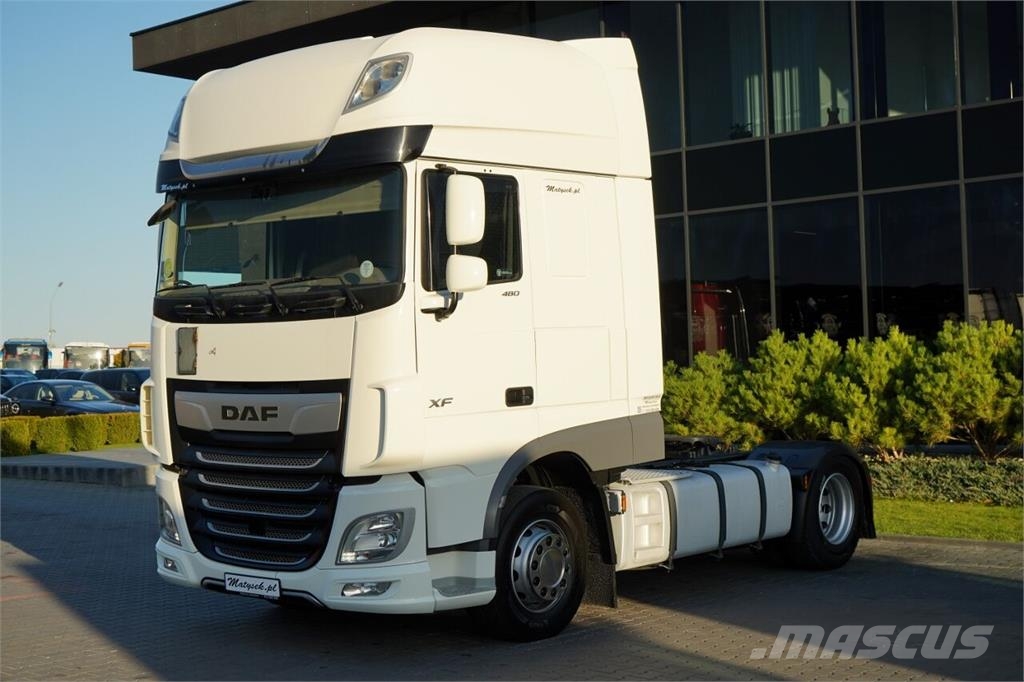 DAF XF 480 / SSC / OPONY 100% / BAK 1 435 L / EURO 6 وحدات الجر