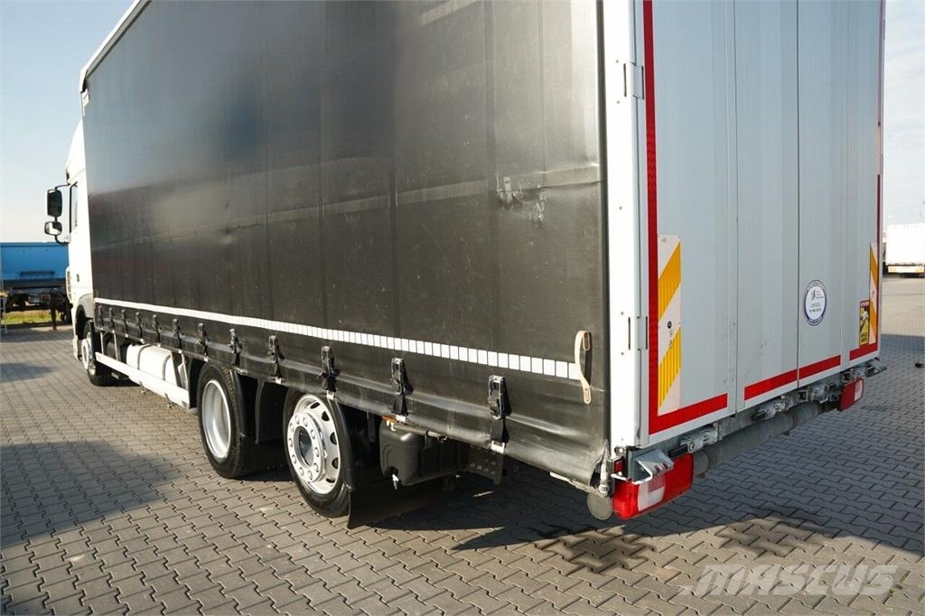DAF XF 530 / 6X2 / SOLÓWKA / FIRANKA - 7,75 M / DACH P Tentautod