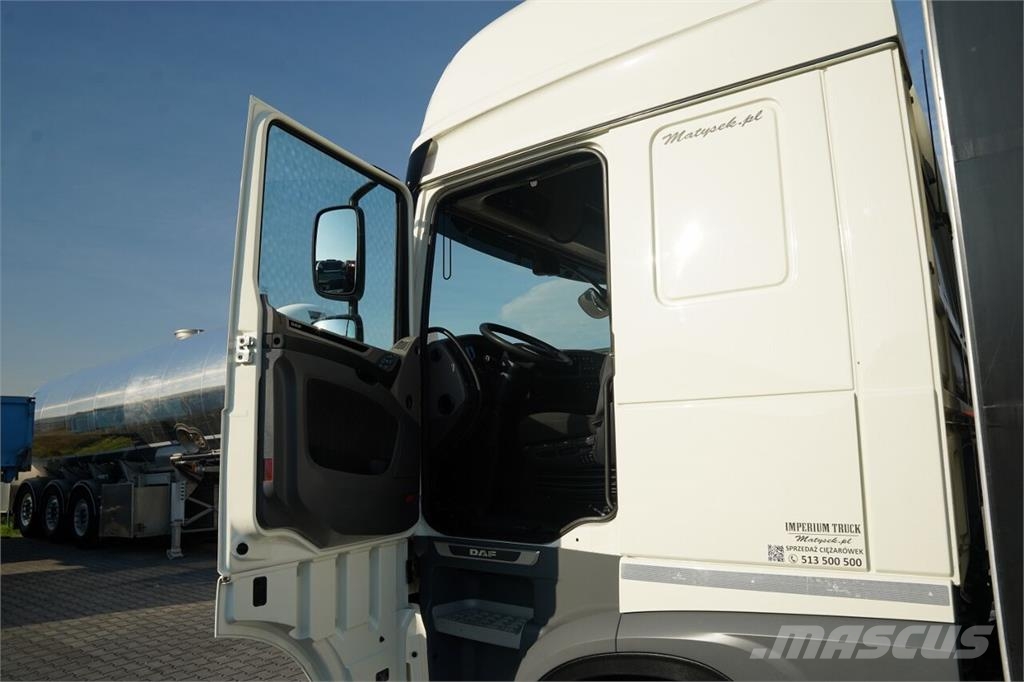 DAF XF 530 / 6X2 / SOLÓWKA / FIRANKA - 7,75 M / DACH P Tentautod