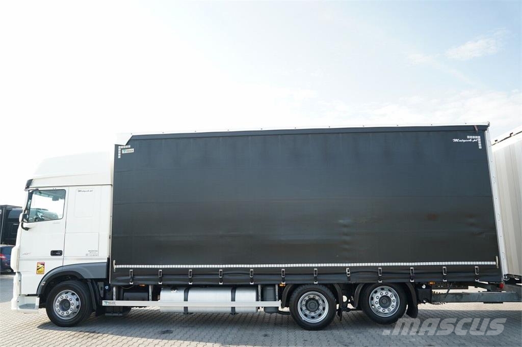 DAF XF 530 / ZESTAW TANDEM / 120 M3 / PRZEJAZDOWY / 6x Tentautod
