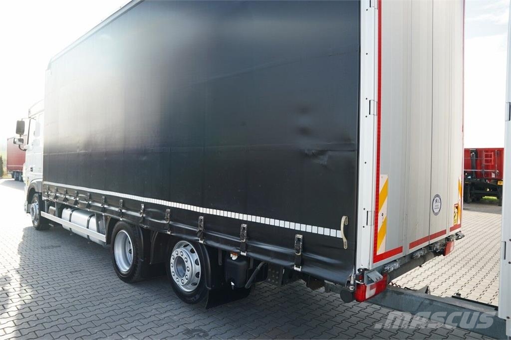 DAF XF 530 / ZESTAW TANDEM / 120 M3 / PRZEJAZDOWY / 6x Tentautod
