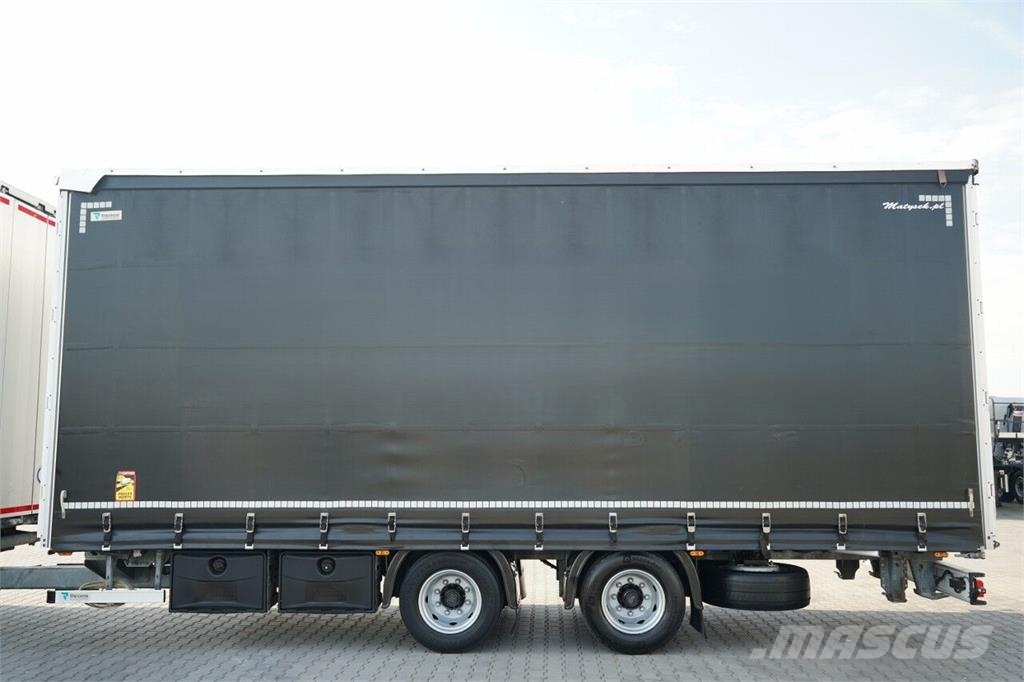 DAF XF 530 / ZESTAW TANDEM / 120 M3 / PRZEJAZDOWY / 6x Tentautod