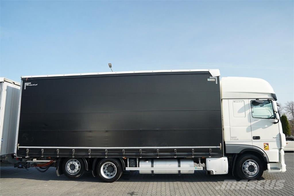 DAF XF 530 / ZESTAW TANDEM / 120 M3 / PRZEJAZDOWY / 6x Tentautod