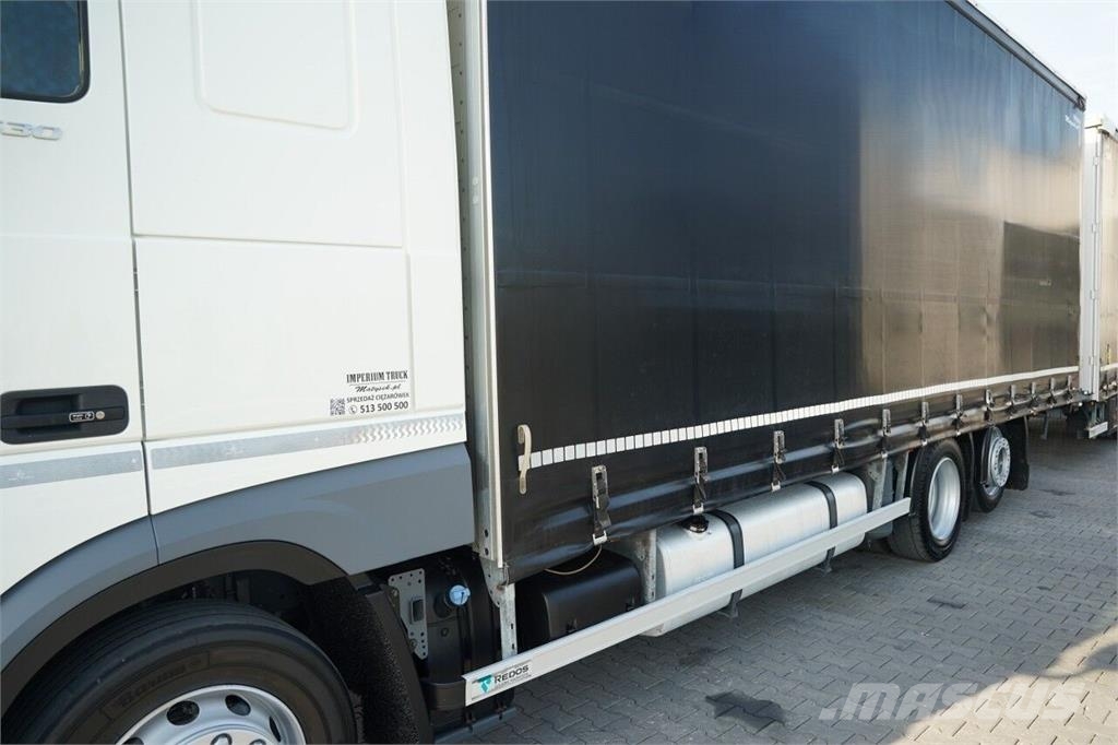 DAF XF 530 / ZESTAW TANDEM / 120 M3 / PRZEJAZDOWY / 6x Tentautod